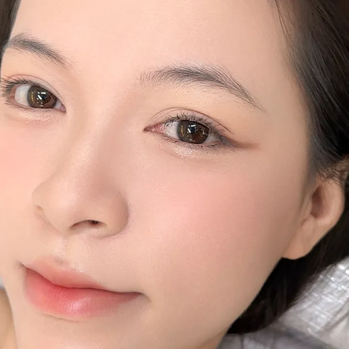 Hairstroke (Glowing Brow) — trước khi làm tại KIMLY