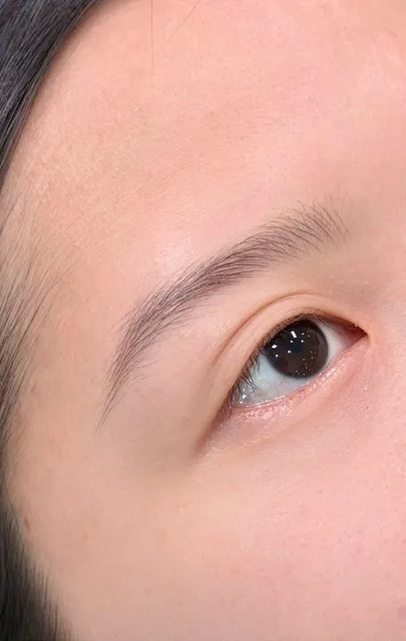 Hairstroke — sau khi làm tại KIMLY